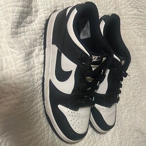 Nike Kids Black and White Sneakers